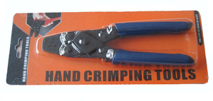 Alicate de prensado para crimpar terminales de barril abierto, terminales no aislados herramienta de prensado para enchufes crimpadora herramienta de mano LS-303B - Product Image 5