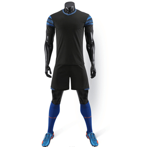 Wholesale 100% Polyester white jersey soccer sets uniform - Product Image 3