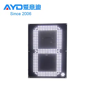 Factory Price for Gas Station LED Price Sign Waterproof 7 Segment LED Display Number List