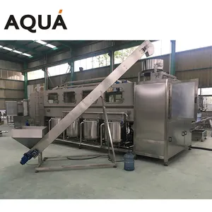 Máquina Automática para Lavar y Llenar Barriles Nuevos y Reciclados de 5 Galones (18,9 Litros) con Línea de Llenado de Agua - Product Image 1