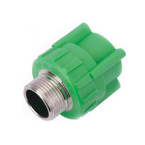 HPB58-3 BRASS Chèn <span class=keywords><strong>PPR</strong></span> Nam Threaded Adapter Ống Phù Hợp Với Khớp Nối Ngoài - Product Image 1