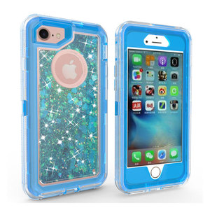 Quicksand Funda de defensa a prueba de golpes para Iphone XR 3 en 1 Armor Rugged Defend Case para servicio pesado - Product Image 2