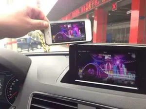 Coche wifi pantalla Audio Video mirrorlink adaptador para el smartphone a coche minitor anycast DLNA Airplay