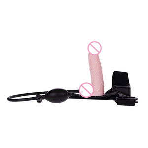 Sangle sur d'énormes gros godes Dong harnais <span class=keywords><strong>gonflable</strong></span> gode pompe <span class=keywords><strong>pénis</strong></span> pour femmes Masturbation jouets pour adultes pour Famale - Product Image 4