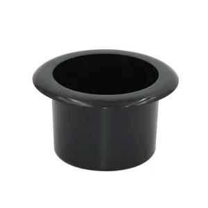 57mm Deep Black Cooling Car Cup Holder Plastic Sofa Cup Holder For Furniture