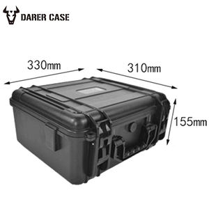 DPC043新しい2019プラスチックケースかなりハードケースロック付き - Product Image 1