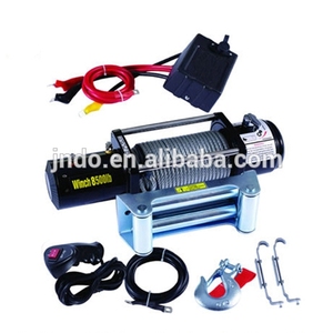 Mini <span class=keywords><strong>Cabrestante</strong></span> Eléctrico Portátil de 12v para Automóvil <span class=keywords><strong>4x4</strong></span> con Control Remoto Inalámbrico - Product Image 2