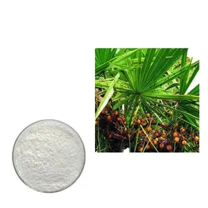 ป้องกันโรคหลอดลมอักเสบ25% กรดไขมัน Serenoa Repens P.e. เห็น Palmetto ผงสารสกัดจาก