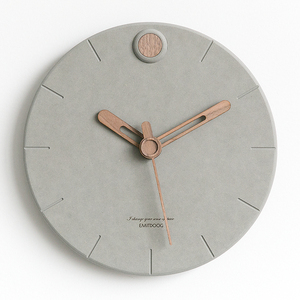 Emisdoog-Reloj de pared moderno Ecoboard, de cuarzo, silencioso, 29x29