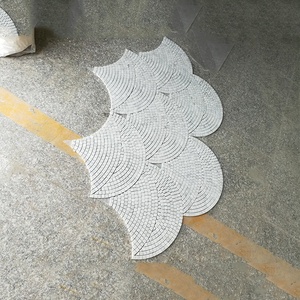 Trắng <span class=keywords><strong>Carrera</strong></span> Và Đồng Thau Fan Mô Hình Khảm Gạch - Product Image 2