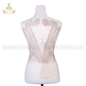 <span class=keywords><strong>DRA</strong></span>-066定制粉色珠子手工装饰女装贴片 - Product Image 2