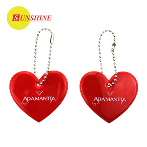 CE Chất Lượng Cao Khuyến Mãi PVC An Toàn Phản Quang <span class=keywords><strong>Keychain</strong></span> - Product Image 3