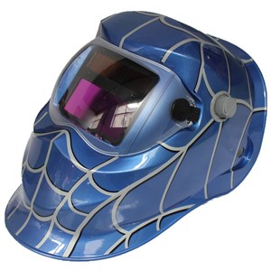 Casco <span class=keywords><strong>de</strong></span> Soldadura Personalizado con Energía Solar, Diseño <span class=keywords><strong>de</strong></span> Moda en Color Rojo, Máscara <span class=keywords><strong>de</strong></span> Spider-Man - Product Image 3