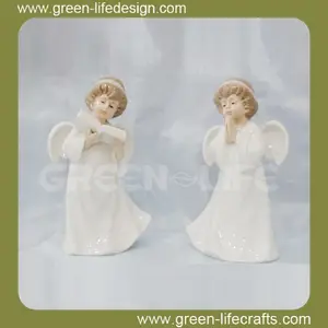 Bébé ange figurine baptême chrétien souvenirs