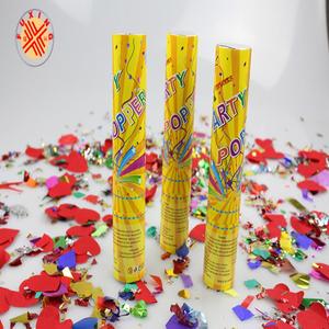 Fuxing famosa del partito a buon mercato popper coriandoli oro argento confetti