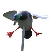 Painted Feeder Lesser Flapping Canada Snow Goose Decoy