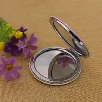 Offre Spéciale bonne qualité en cuir compact miroir rose miroir de poche
