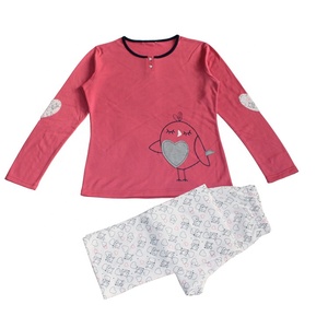 <span class=keywords><strong>Pyjama</strong></span> en tricot thermique respirant à motifs imprimés pour femmes/filles, taille plus, vêtements de maison - Product Image 5