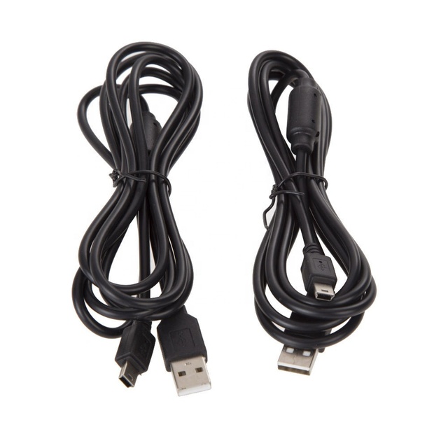 1.8m Mini USB Charger Cable for PS3 Playstation 3 Controller Charger Cable with Magnetic Ring