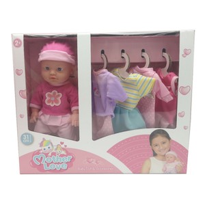 <span class=keywords><strong>Muñeca</strong></span> para Niños Gemelos, <span class=keywords><strong>Muñeca</strong></span> Bebé con Biberón y Accesorios - Product Image 5