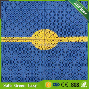 Campo sportivo pavimenti in attrezzature roller skate pattinaggio piastrelle - Product Image 4