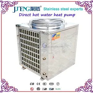 Instant Air source Stainless steel Air To Water Direct Hot Water Heat Pump 7-110kW Juteng High COP
