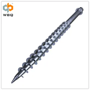 WBQ N114 Ground Spikes Stahl erdung schrauben anker für Zaun