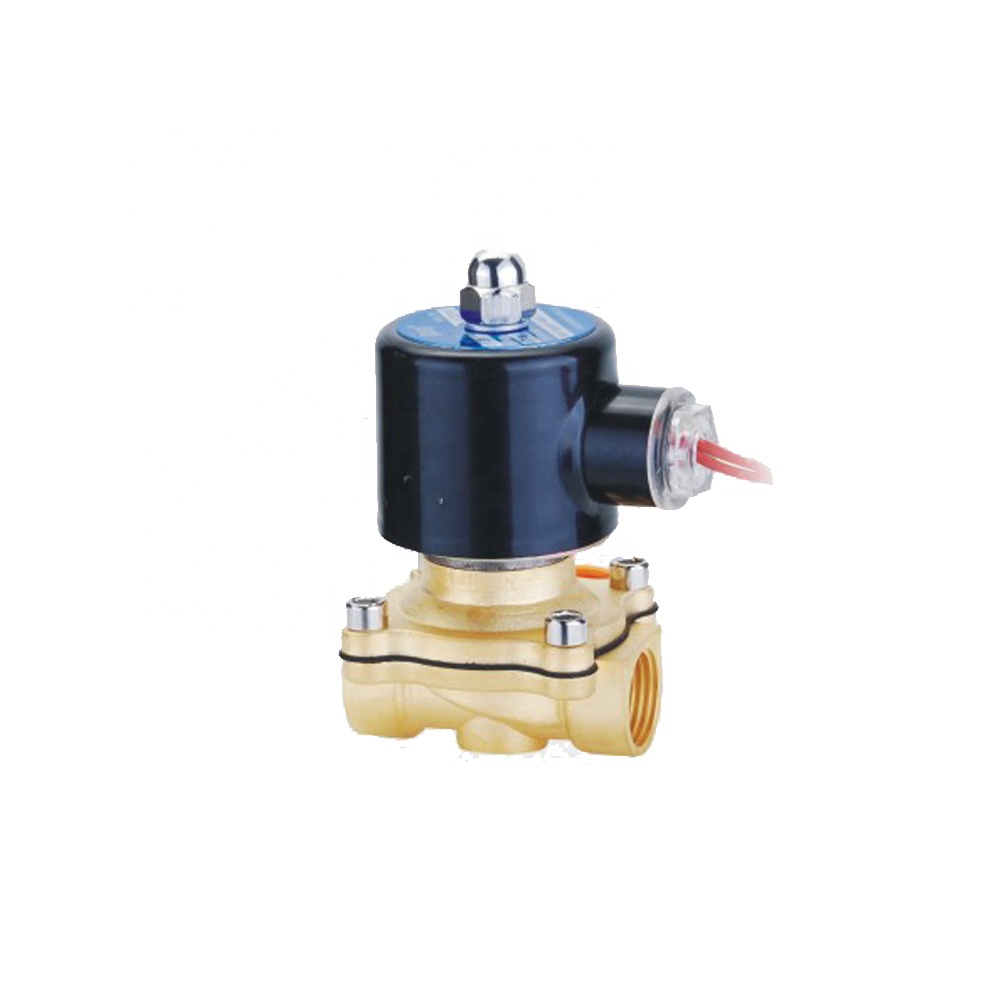 Katup Solenoid Kuningan, Katup Solenoid Elektrik, Katup Solenoid Listrik, DC 12V,DC 24V, untuk Katup Mikro, Udara, Minyak Air, 220V