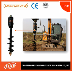 hydraulique des outils de creuser le sol de terre tarière machine de forage de forage pour excav utilisé - Product Image 2