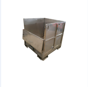 Stainless steel collapsible 액 tote ibc 조 (ibc bulk container