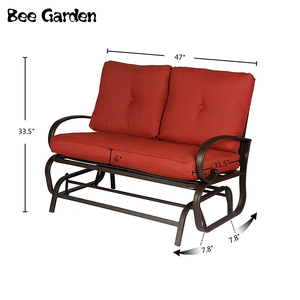 Meubles en chêne antique, <span class=keywords><strong>chaise</strong></span> extérieure en <span class=keywords><strong>fonte</strong></span> <span class=keywords><strong>d</strong></span>'<span class=keywords><strong>aluminium</strong></span>, ensemble de fauteuil - Product Image 2