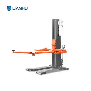 Lianhu Brand single post mobile hydraulic car lift 2.5t