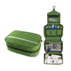 Cheap Wholesale Large Capacity Multifunctional Outdoor Travel Mens Toiletry Bag Hanging Wash Cosmetic Bag