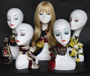 Ruilang  European and American exports of explosive ABS long neck mannequin head