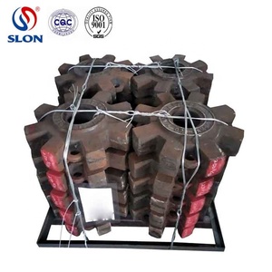 PE Loạt Các Bộ Phận Máy Nghiền Thép Mangan Máy Nghiền Shredder Hammer Cho Khai Thác Đá - Product Image 6