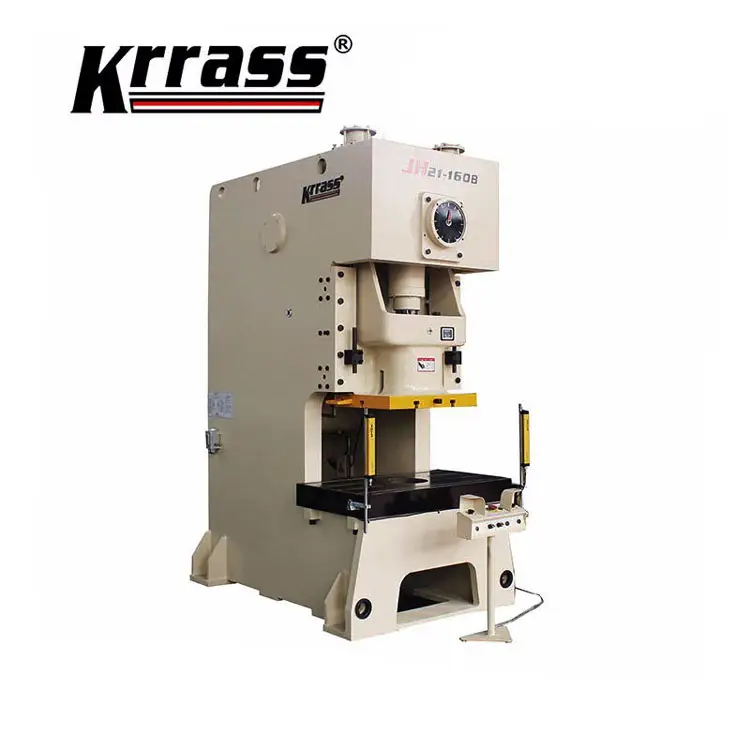 wholesaler price KRRASS aluminum metal hole making machine light guard safe puncher high speed pneumatic stamping power press