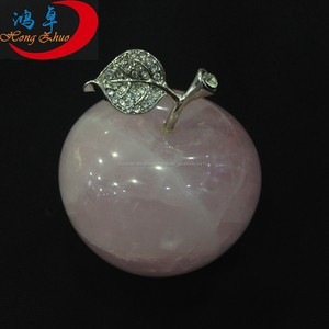 Romántico Día <span class=keywords><strong>de</strong></span> San Valentín Regalos Al Por Mayor <span class=keywords><strong>de</strong></span> Piedras Preciosas <span class=keywords><strong>de</strong></span> Cristal <span class=keywords><strong>de</strong></span> Manzana - Product Image 4