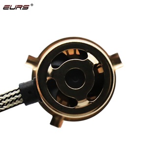 Eurs or C6 phare H1 led H3 H4 led H7 éclairage led 9007 9006 9005 12V a mené la lumière d'ampoule - Product Image 6