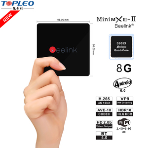 Bien Diseñado S905X <span class=keywords><strong>beelink</strong></span> <span class=keywords><strong>android</strong></span> 6.0 1 GB 8 GB tv digital por cable set top box - Product Image 1