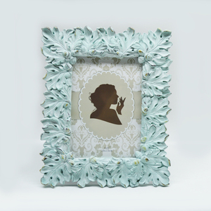 Gold Leaf Design <strong>Shabby</strong> <strong>Chic</strong> Vintage Baroque Style Handmade Eco-Friendly Resin Photo <strong>Frames</strong> <strong>Picture</strong> Ornate Velvet Easel Wall - Product Image 4