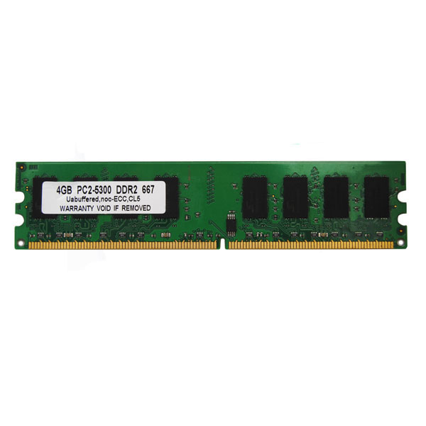 DDR2 PC2700 Memory 4GB RAM for Gaming Computing