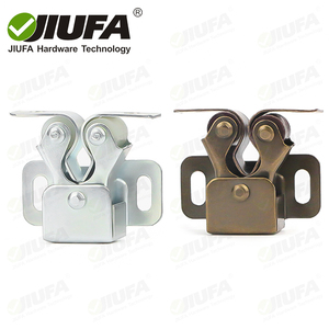 JIUFA Mobili Hardware Doppio Rullo Cattura Porta Cabinet Porta di Metallo Fermo Fermo