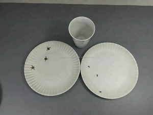 Reutilizable blanco melamina plato con diseño <span class=keywords><strong>de</strong></span> <span class=keywords><strong>hormigas</strong></span> - Product Image 3