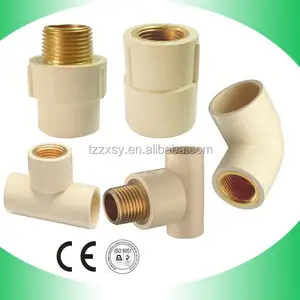 CPVC pipe fittings copper insert adapter