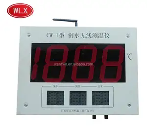 Hecho en China Venta caliente WK-200A acero fundido temperatura indicador utilizado en las fábricas de acero