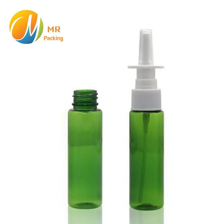 30 ml plastik nazal sprey şişeleri ince sis püskürtme atomlaştırıcılar makyaj kutusu için uçucu yağlar seyahat parfümler ve tıbbi