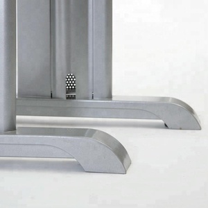 Industrial Modern <strong>Brass</strong> Iron Wholesale Training <strong>Table</strong> Base Frame Dining Coffee Stainless Steel Metal <strong>Table</strong> <strong>Legs</strong> - Product Image 3