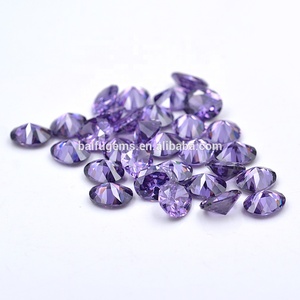 Neue Produkte Innovatives Produkt Zirkonia Stein Edelsteine Leichte Amethyst Ovale Form Geburts steine - Product Image 3