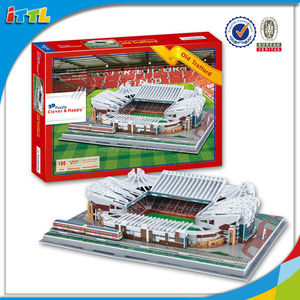 <span class=keywords><strong>Old</strong></span> <span class=keywords><strong>trafford</strong></span> 186 pcs creative. Stage. Paper puzzle game puzzle model - Product Image 1