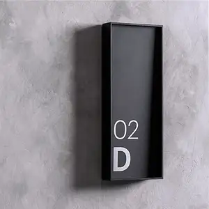 acrylic door sign with 3d letters